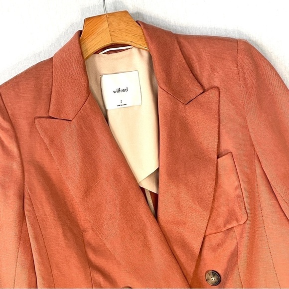 Aritzia Wilfred Remie Linen Blazer - Picture 6 of 16